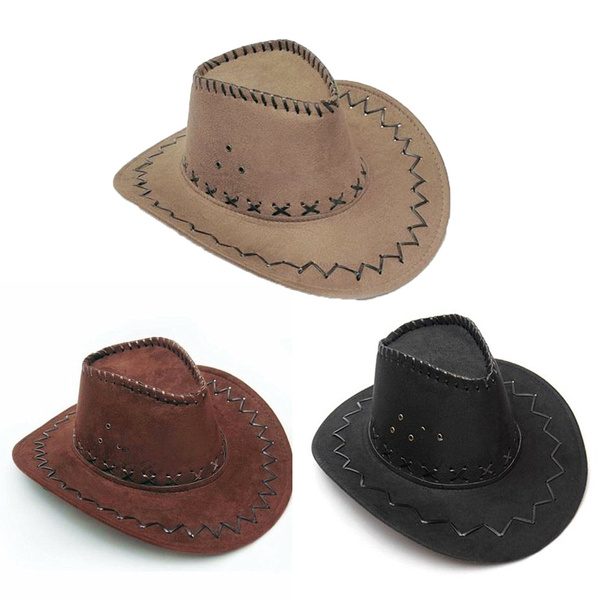 New Western Cowboy Hat Cowboy Hat For Gentleman Cowgirl Jazz Cap With