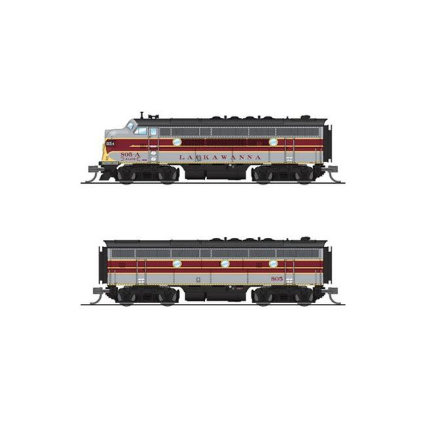 Broadway Limited BLI3788 N Scale EMD F3A-B Set With Paragon3 Sound ...