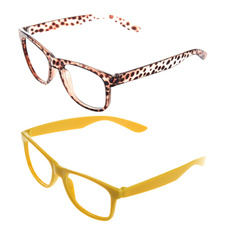 childrenglassesframe, glasses frame, Leopard, Yellow