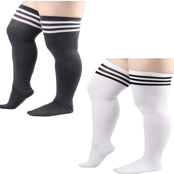 Thigh high socks outlet for big