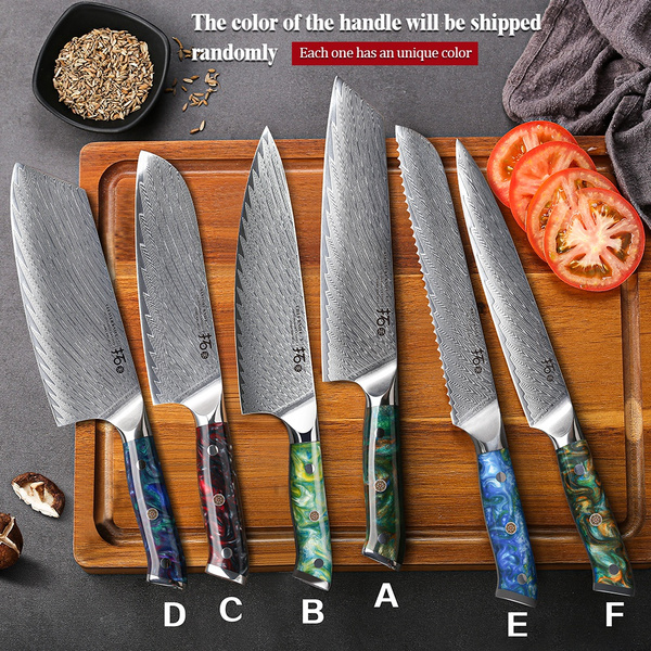 TURWHO Japanese 67Layer Damascus Steel VG10 Core Kitchen Knife