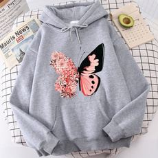 butterfly, Funny, Casual Hoodie, butterflytop