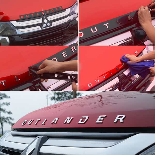 Auto Products Outlander Hood Sticker For Mitsubishi Outlander Phev