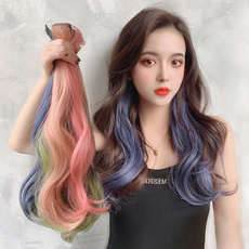 wig, dyeing, colorwig, onepiecehair