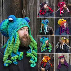 octopushat, Warm Hat, Fashion, Knitting