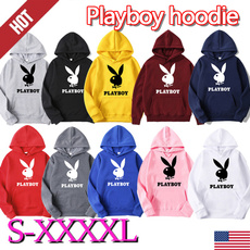 hoodiesformen, playboy, Sleeve, Fleece Hoodie