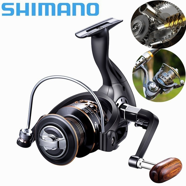 SHIMANO Innovative Water Resistance Spinning Reel 30KG Max Drag Power Fishing  Reel for Bass Pike Fishing
