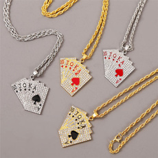 Fashion, Jewelry, gold, Playing Cards