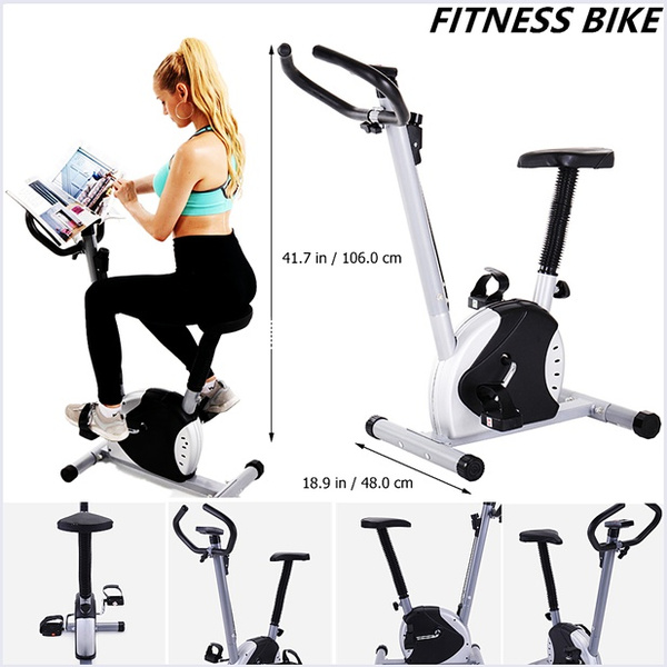 Stationary Bike Exercise Cycling Bike Fitness Upright Bike Exercise