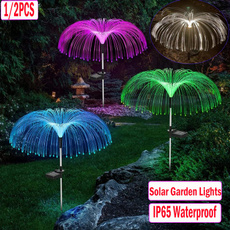 Fiber, waterprooflight, Garden, solarlamppost