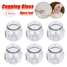 vacuumcupping, Glass, cuppinginstrument, Kit
