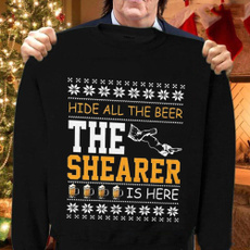 Crewneck Sweatshirt, beergift, Fashion, Christmas