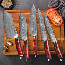 damascussteelkitchenknife, Steel, Kitchen & Dining, chefknive