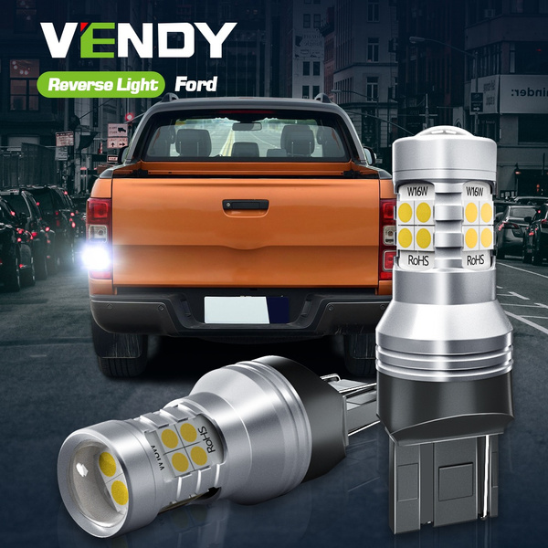 2x LED Reverse Light Blub Lamp Canbus W21W 7440 T20 For Ford Kuga 3 ...