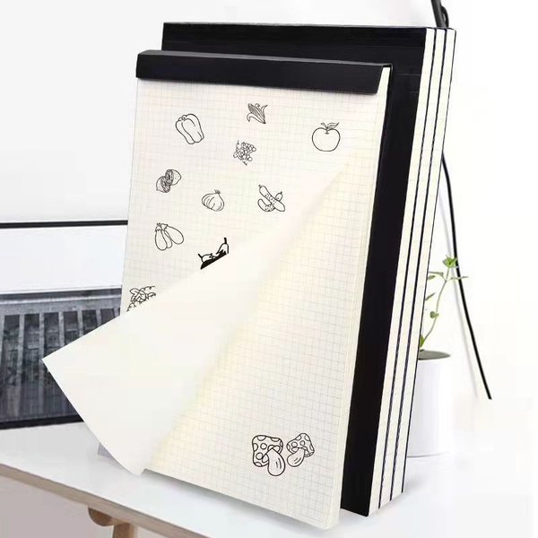 Quality A4 Notebook A5/B5/A4 format vertical black notepad, note/line/grid specifications ...