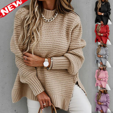 womens knitwear, Fashion, long sleeve sweater, Sleeve