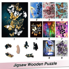 butterfly, childrenjigsawpuzzle, blockspuzzle, Gifts