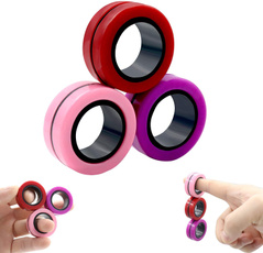 Toy, Magic, compressionmagneticring, fingertoy
