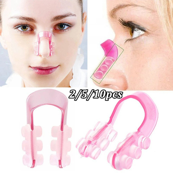 2/5/10pcs Fashion Nose Shaper Shaping Make Up Lifting Nose Clip