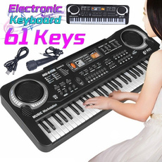 electronicorganwithmicrophone, digitalkeyboard, Microphone, Electric
