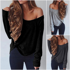 fall clothes women, off shoulder top, Fashion, Woman clothes