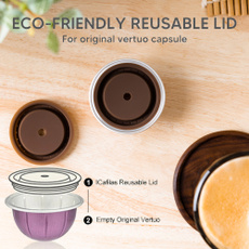 refillablecoffeecapsulewithspoonbrush, Coffee, vertuolinecapsule, coffeecapsulereplacement