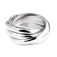 Moda, wedding ring, Silver Ring, fashion ring