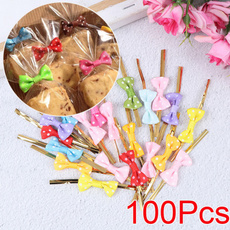 bowknot, chocolateaccessorie, Colorful, biscuitbag