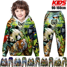 Funny, kidtracksuit, boyhoodie, animal print