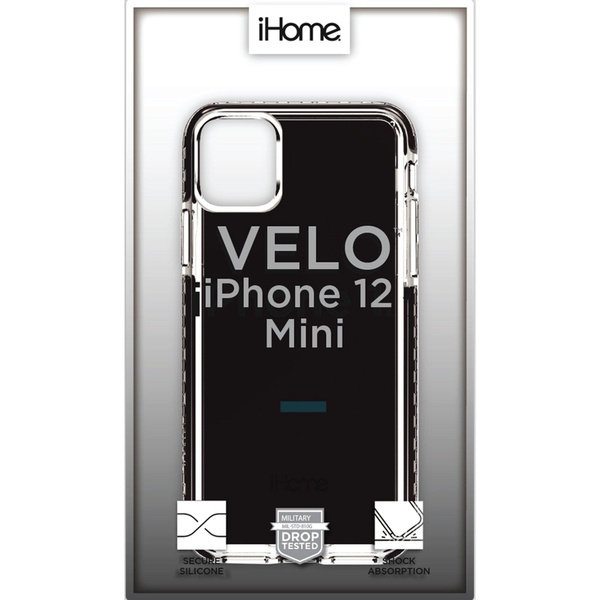 iHome 2IHPC0780B0W2 iPhone 12 Mini Velo Silicone Impact Case