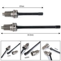 TRX4 Drive Shaft Stainless Steel Front Axle CVD Drive Shafts for 1/10