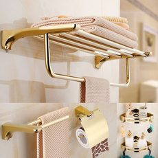 Brass, cornershelf, Bathroom Accessories, bathroomdecor