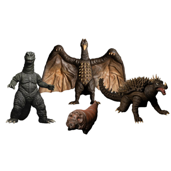 Godzilla Destroy All Monsters 5 Points XL Round 1 Figure Set