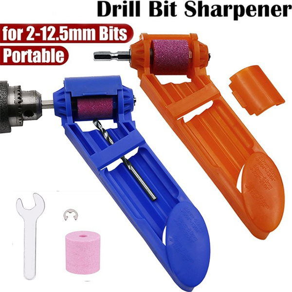 New Portable Drill Bit Sharpener Corundum Grinding Wheel Tool Corundum ...