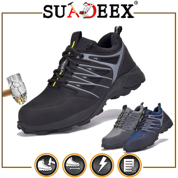 lightweight safety shoes men women work trainers steel toe caps sport sneakers