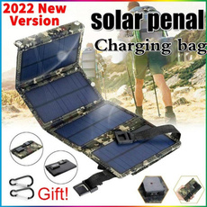 Hiking, Outdoor, foldablesolarpanel, mobilecharger