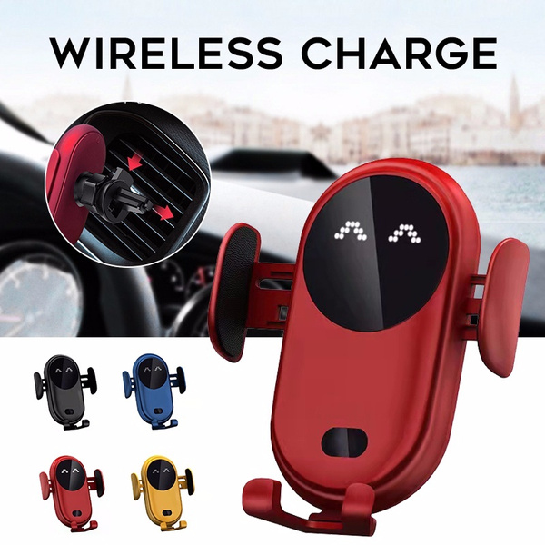 New Smart Car Wireless Charger Phone Holder Smart Automatic Sensor Car
