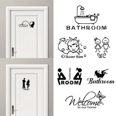 toilet, Bathroom, Fashion, Door