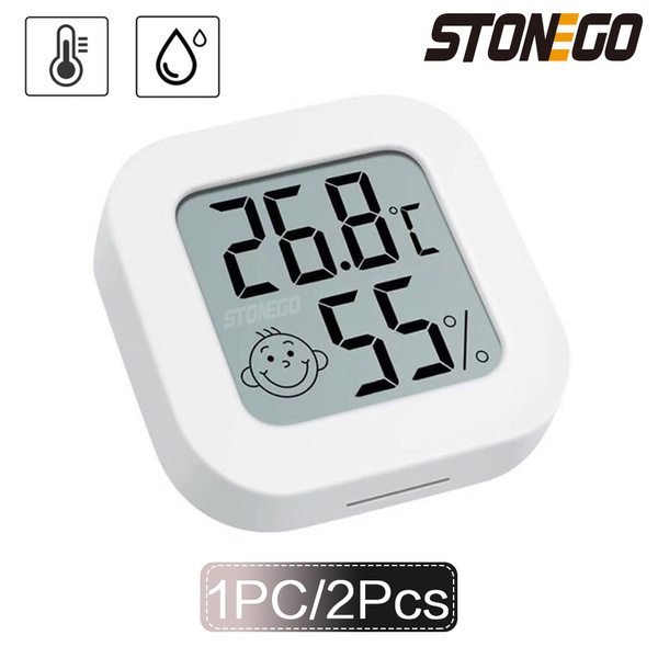 Small Indoor Thermometer, High Accuracy Hygrometer Temperature and