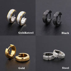 Stud, studentjewelry, roundstudearring, frostedstudearring