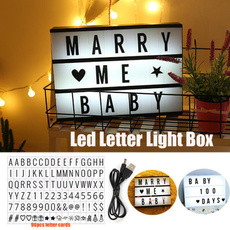 Box, cinematiclightbox, lightupletterbox, messagelightboard