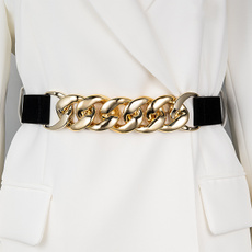 Leather belt, Waist, Chain, women belt