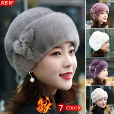 Women, plushwarmhat, Winter Hat, fur