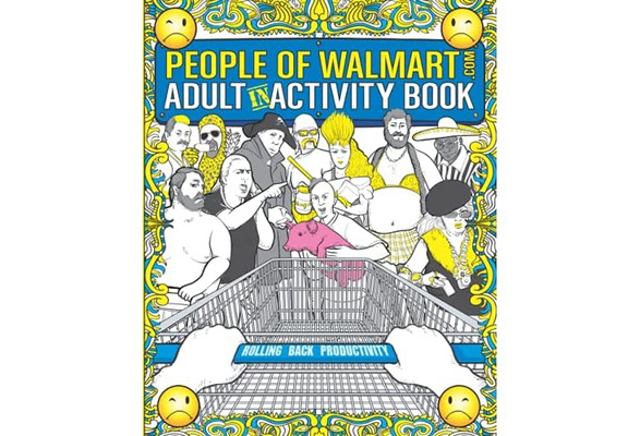  People of Walmart Adult Coloring Book: Rolling Back