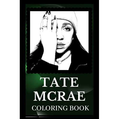 Tate McRae Coloring Book: Explore The World of the Great Tate McRae | Wish