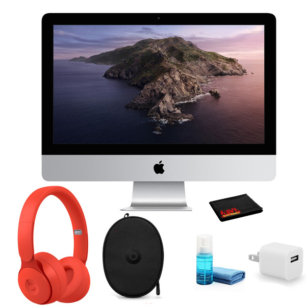 Apple 21 Inch iMac (2017, 256GB) with Red Beats Headphones | Wish