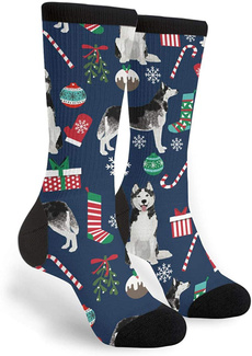 Slippers, Cotton Socks, Christmas, cute