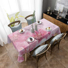 pink, Coffee, dinnermat, embroideredtablecloth