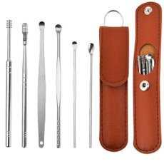 Steel, earpickcleaner, earspoon, Tool