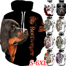 3D hoodies, graphicpullover, Зима, Pets